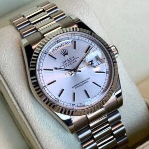 2002 President Day-Date 36 "Silver"