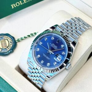 Rolex DateJust blue dail 💎