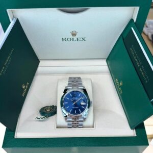 Rolex Datejust blue dail