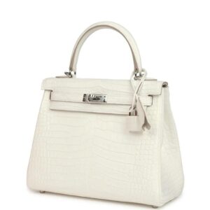 Hermès Kelly Retourne 25 Creme