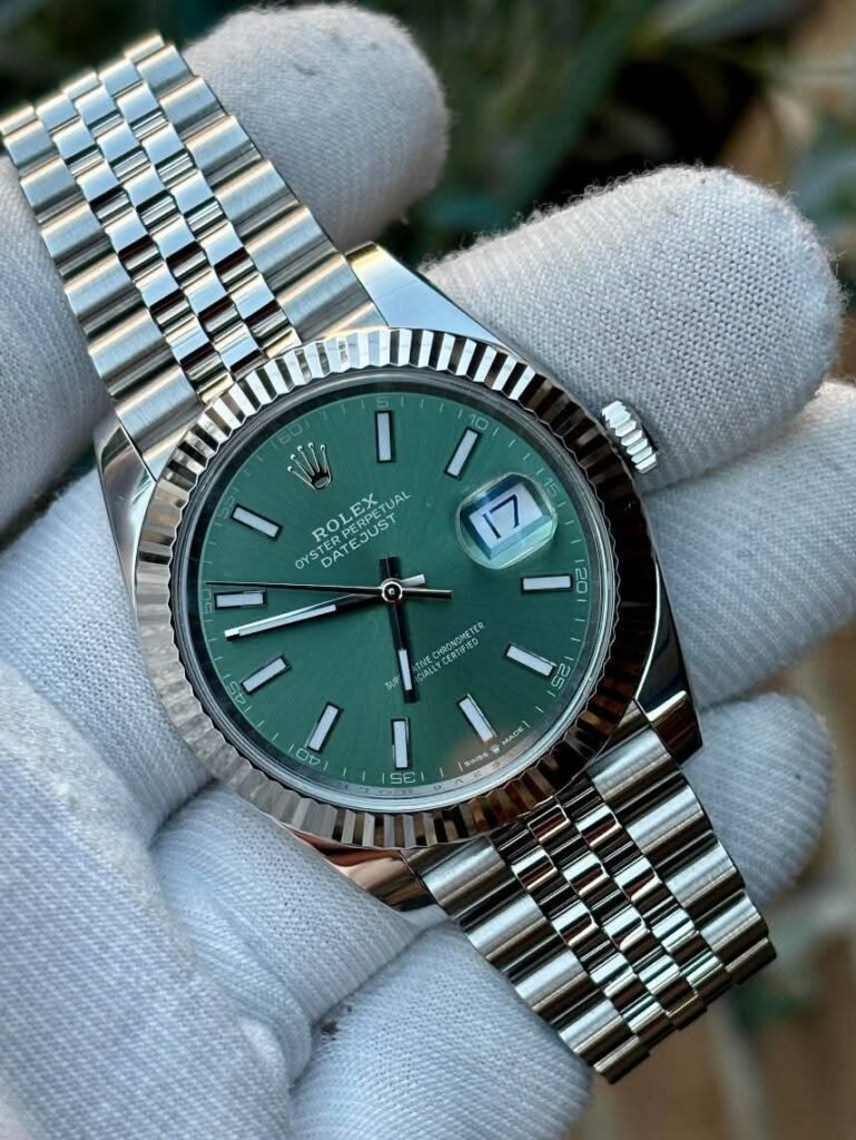“Minty Mint” green Datejust 41mm