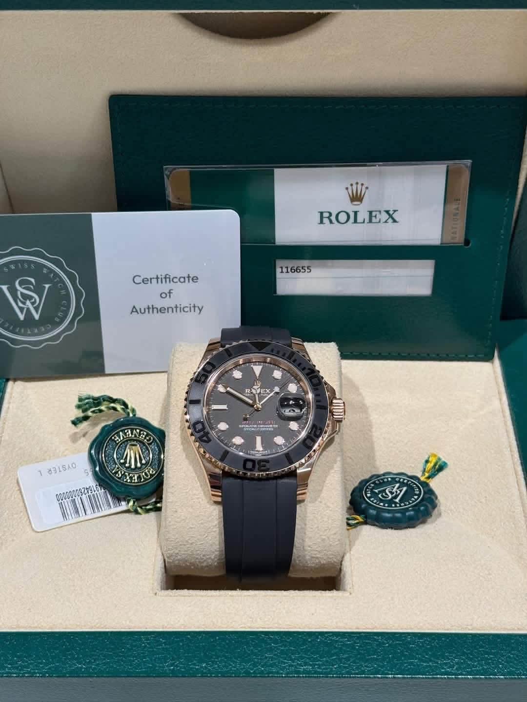Rolex Yacht-Master 116655 – Everose Gold - Image 2