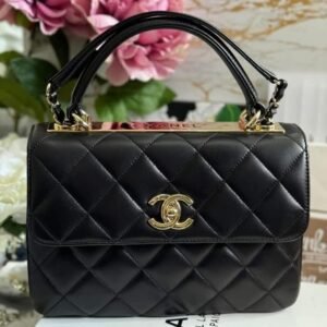 Chanel series 20 Black Lambskin LGHW